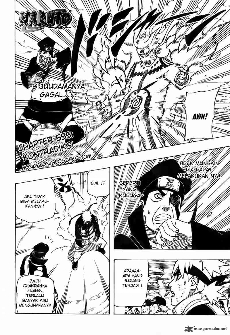 Baca  Naruto Chapter 555 Gambar 2