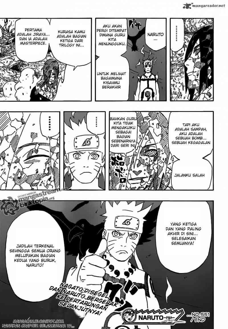 Naruto Chapter 551 Gambar 15