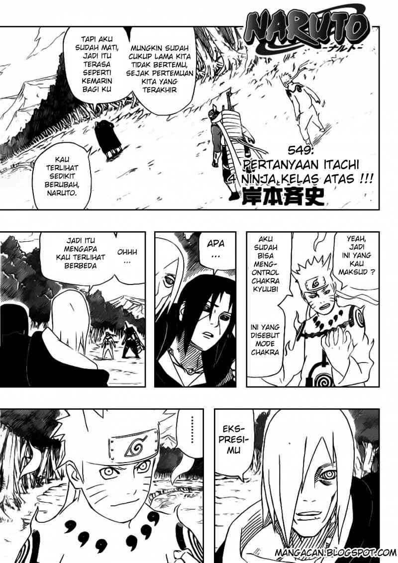 Baca  Naruto Chapter 549 Gambar 2