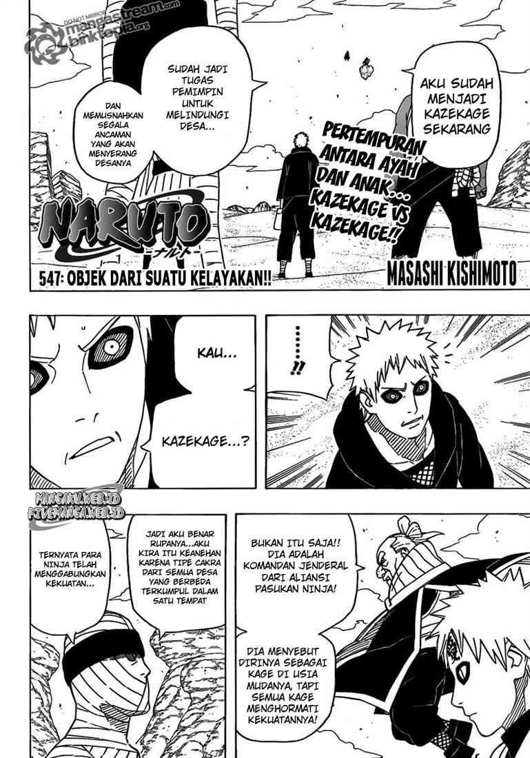 Naruto Chapter 547 Gambar 3