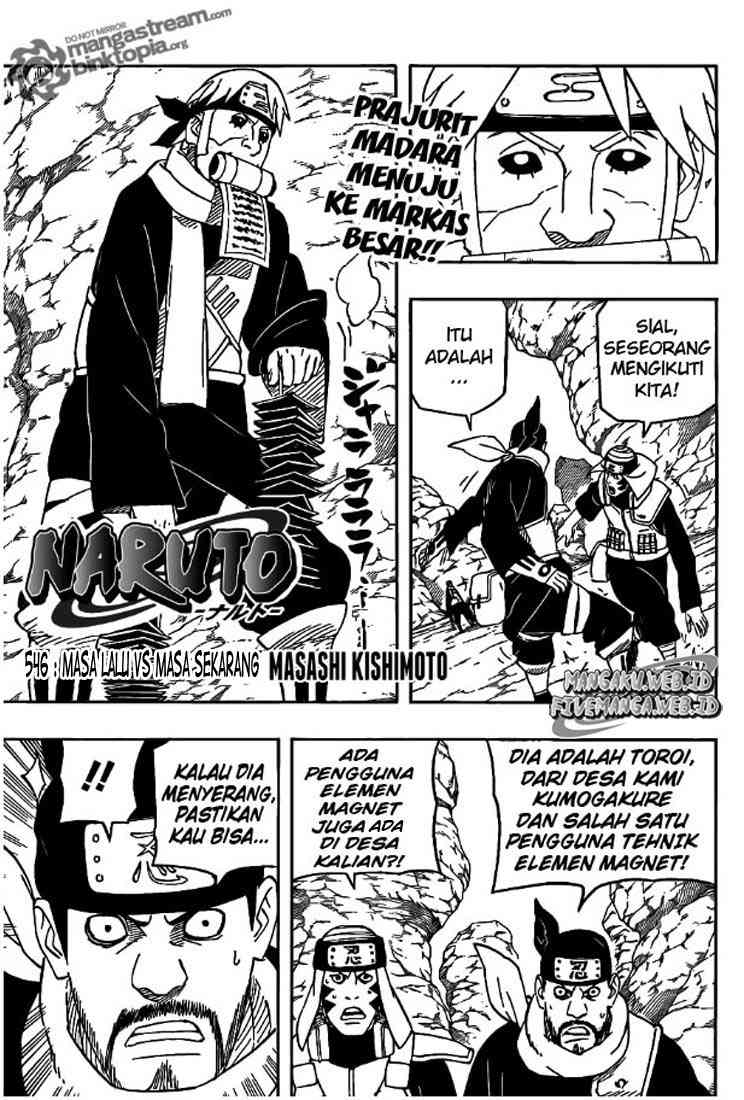 Baca Komik Naruto Chapter 546 Gambar 1