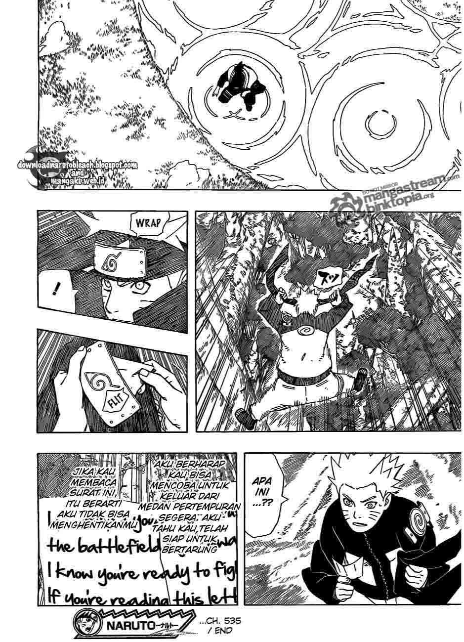 Naruto Chapter 535 Gambar 16
