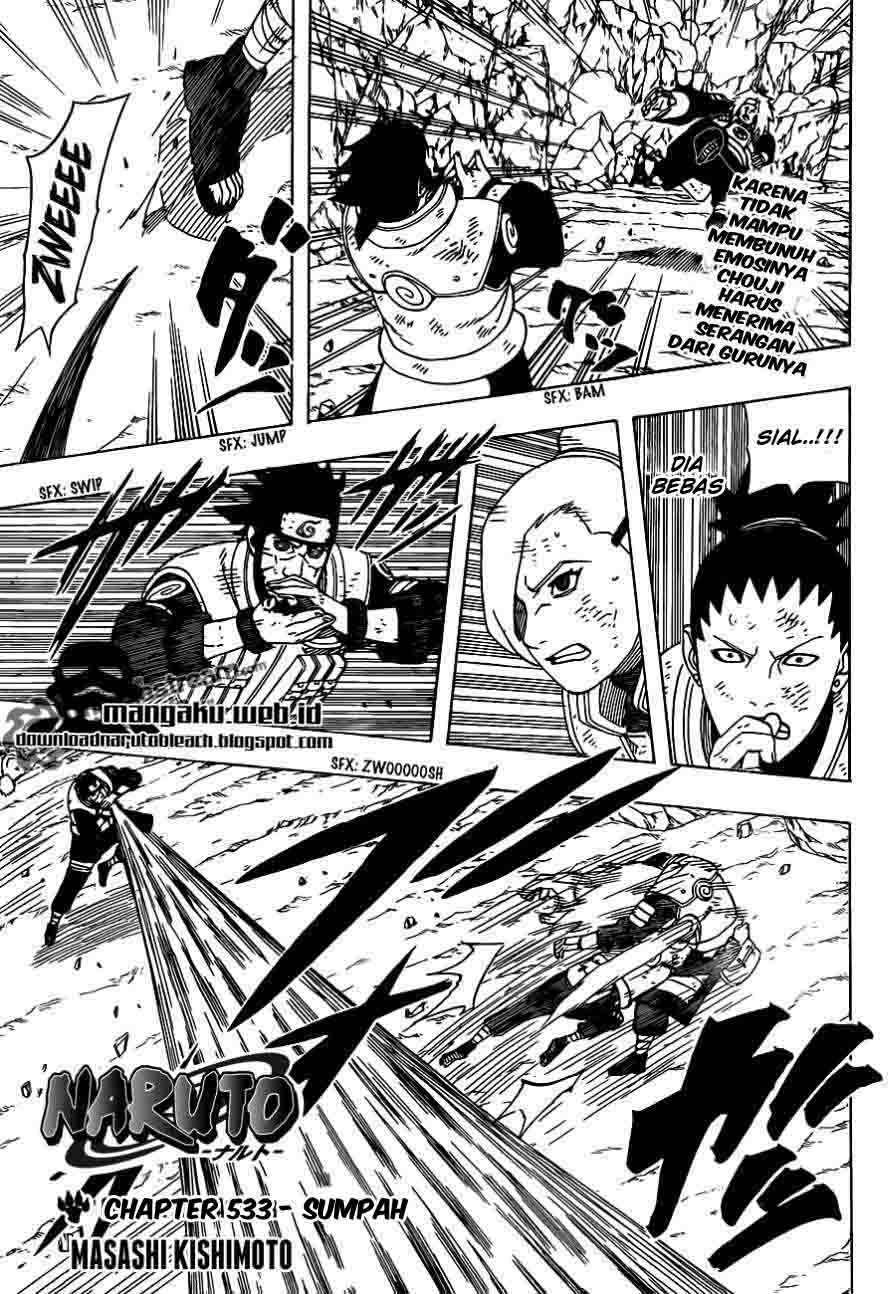 Baca Komik Naruto Chapter 533 Gambar 1