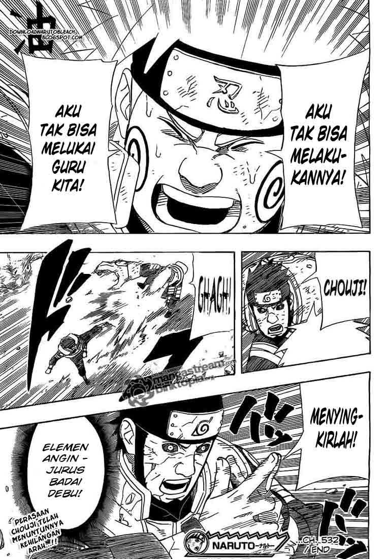Naruto Chapter 532 Gambar 17