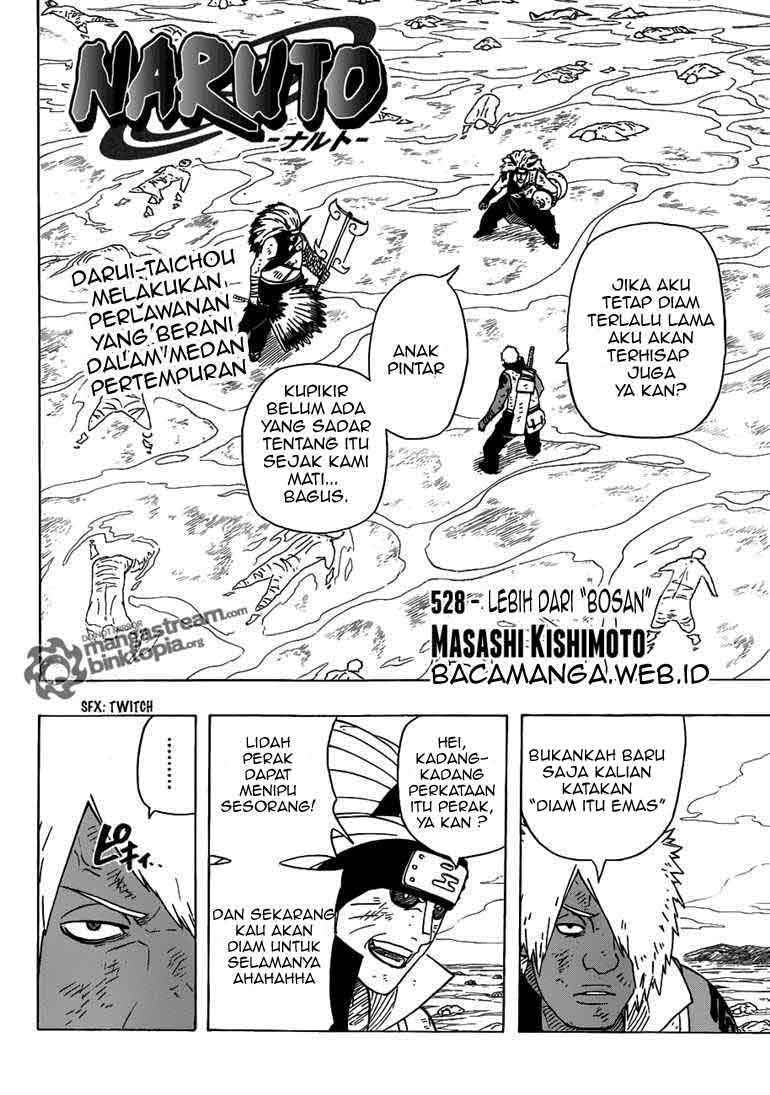 Baca  Naruto Chapter 528 Gambar 2