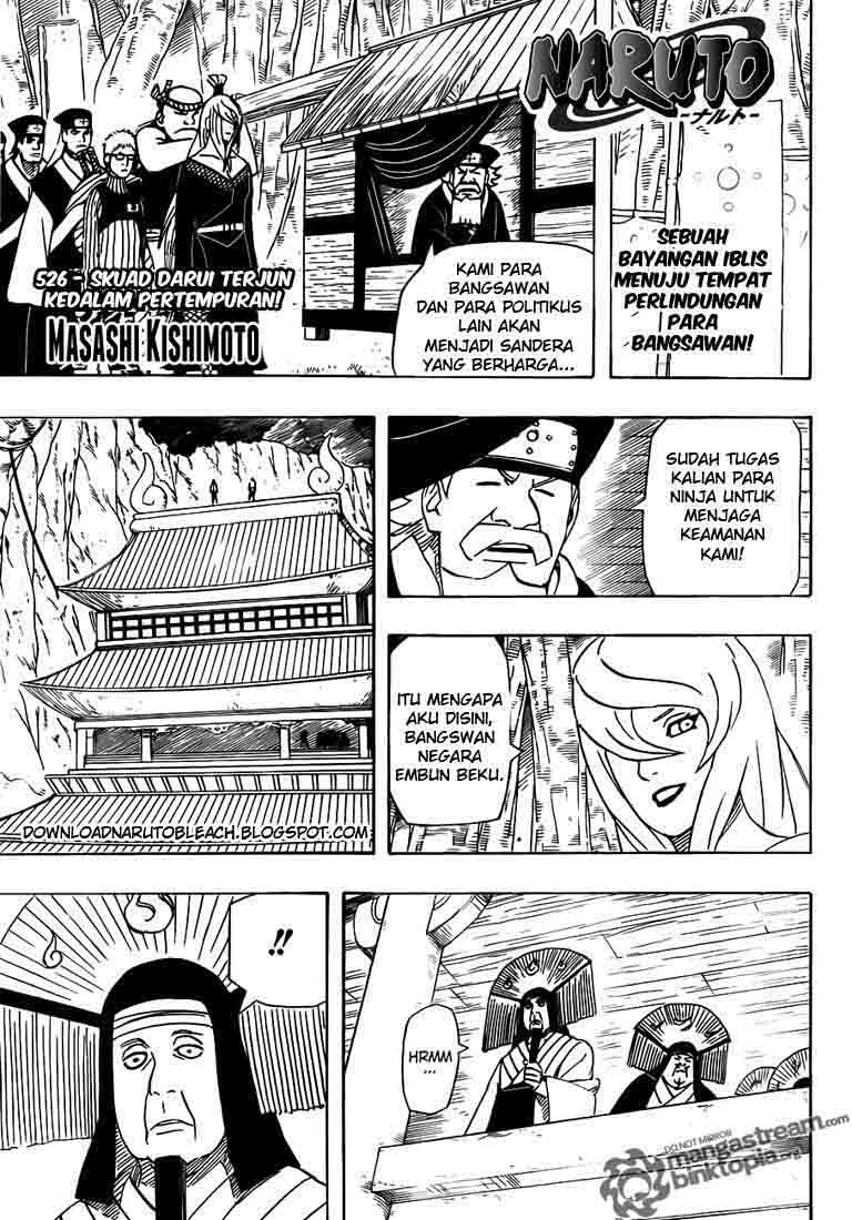 Baca Komik Naruto Chapter 526 Gambar 1
