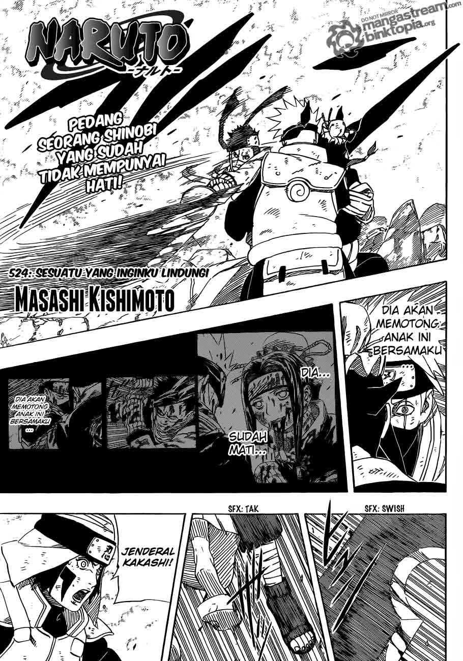 Baca Komik Naruto Chapter 524 Gambar 1