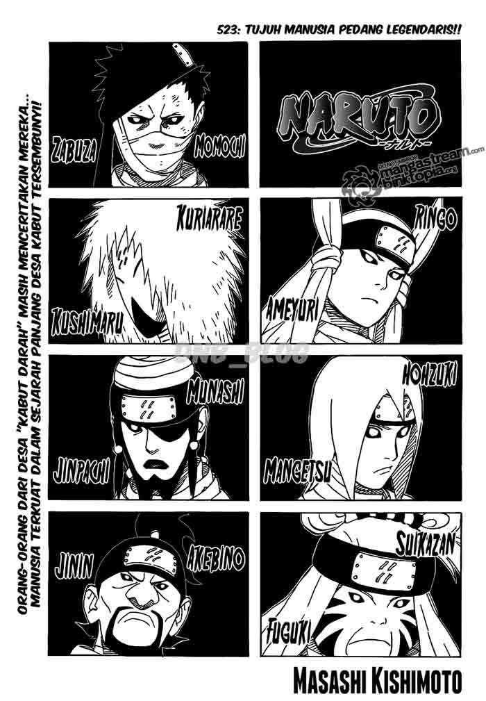 Baca Komik Naruto Chapter 523 Gambar 1