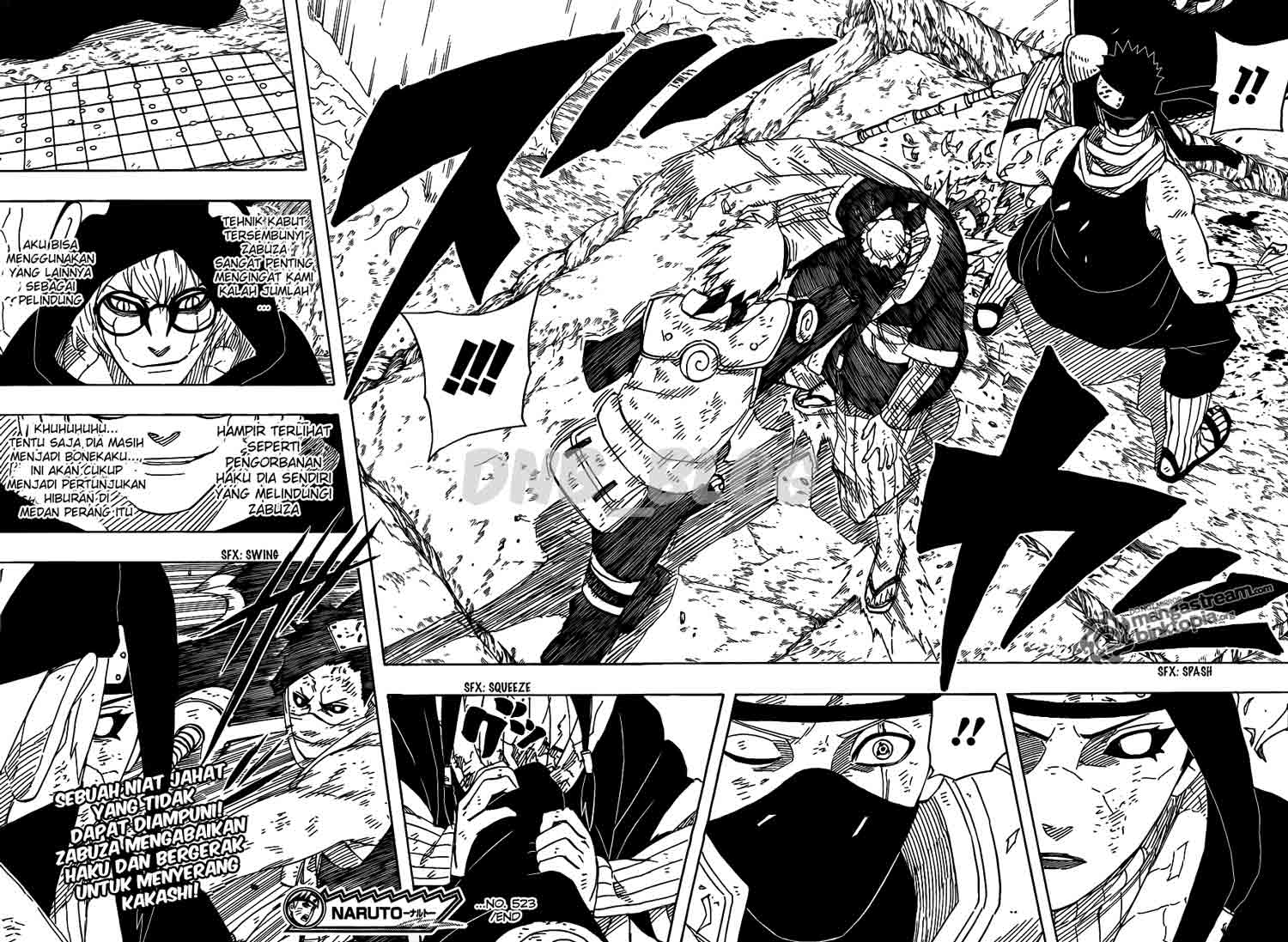 Naruto Chapter 523 Gambar 34