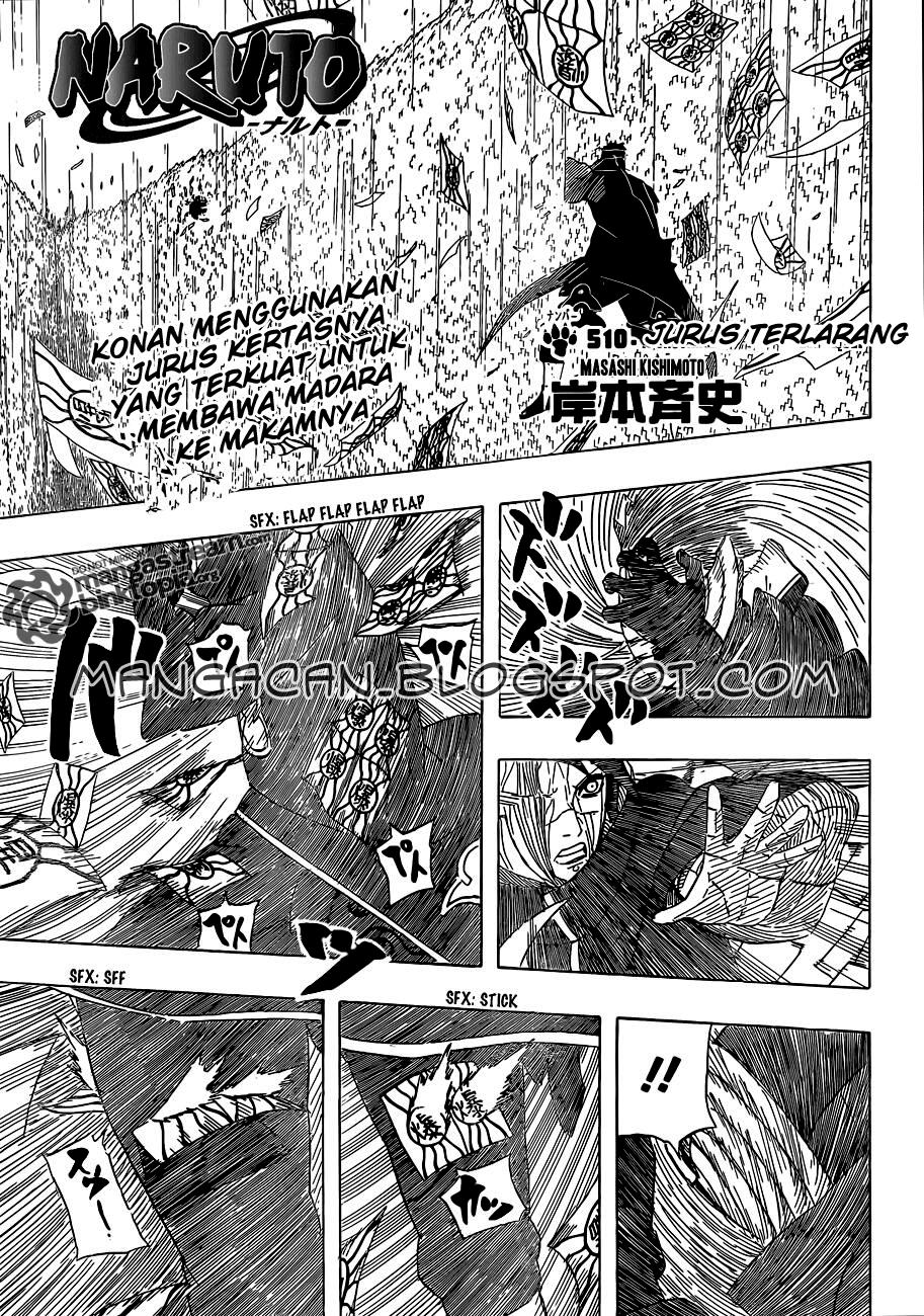 Baca  Naruto Chapter 510 Gambar 2