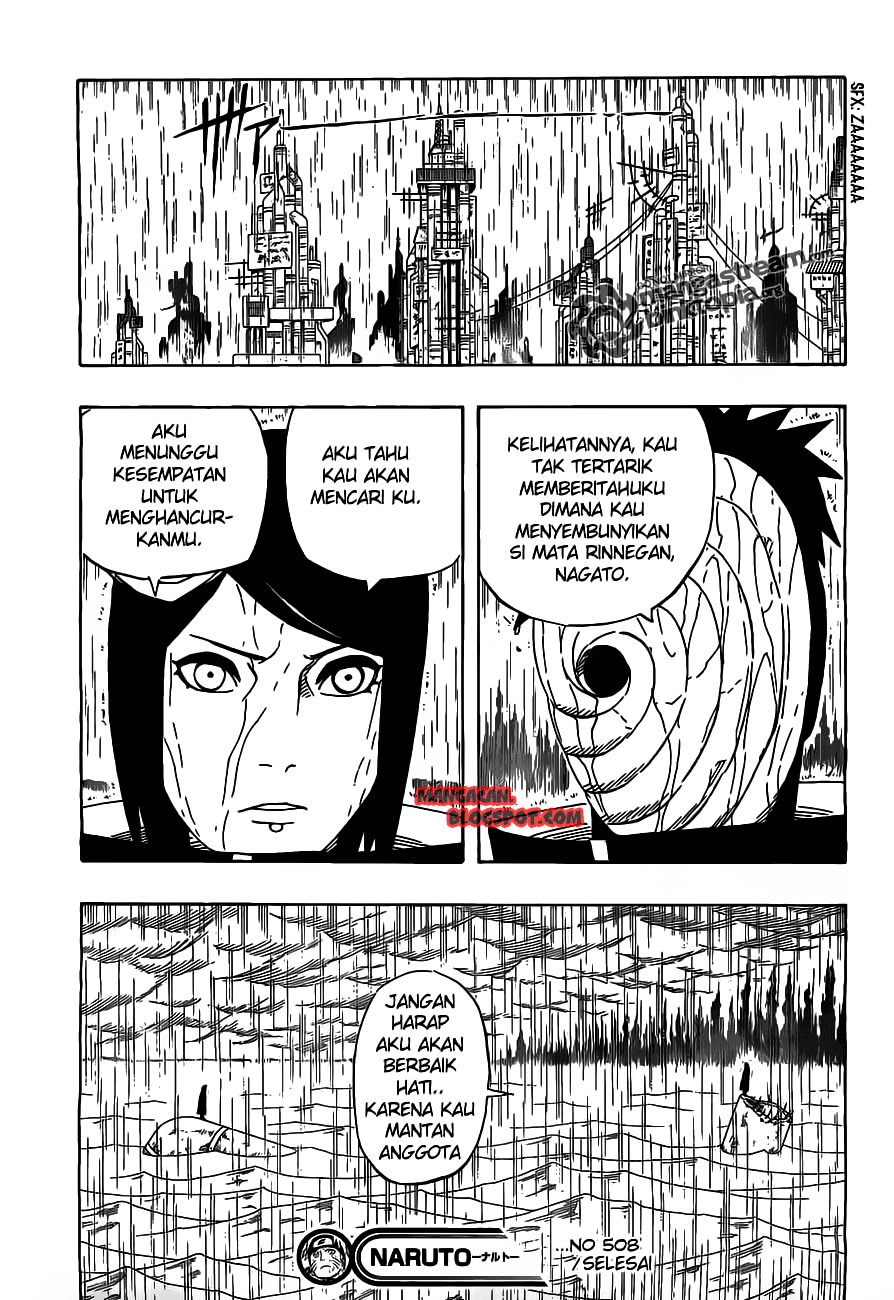 Naruto Chapter 508 Gambar 17
