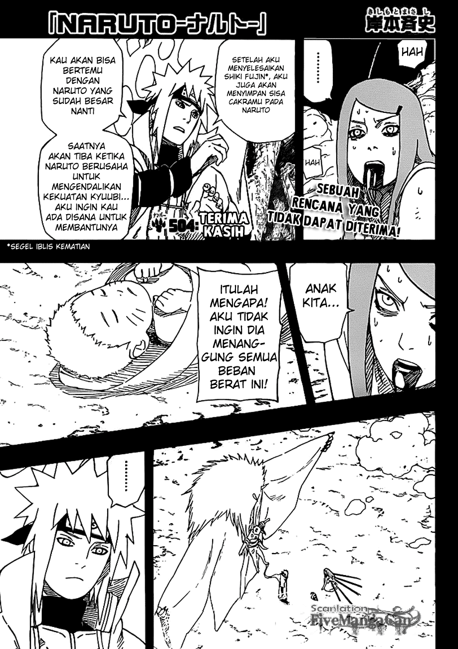 Baca  Naruto Chapter 504 Gambar 2