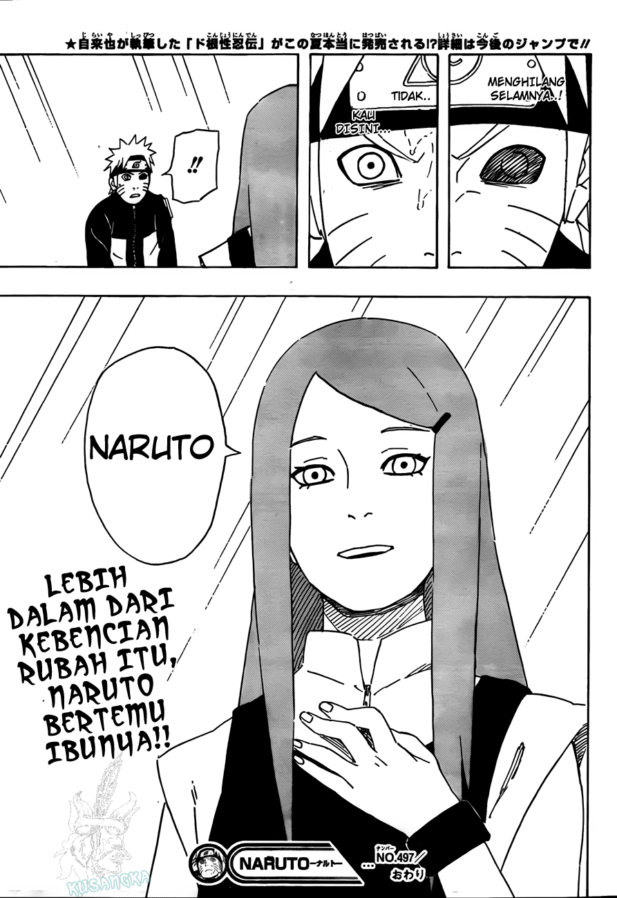 Naruto Chapter 497 Gambar 16
