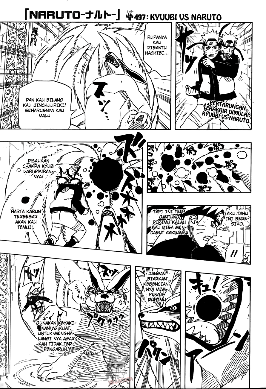 Baca  Naruto Chapter 497 Gambar 2