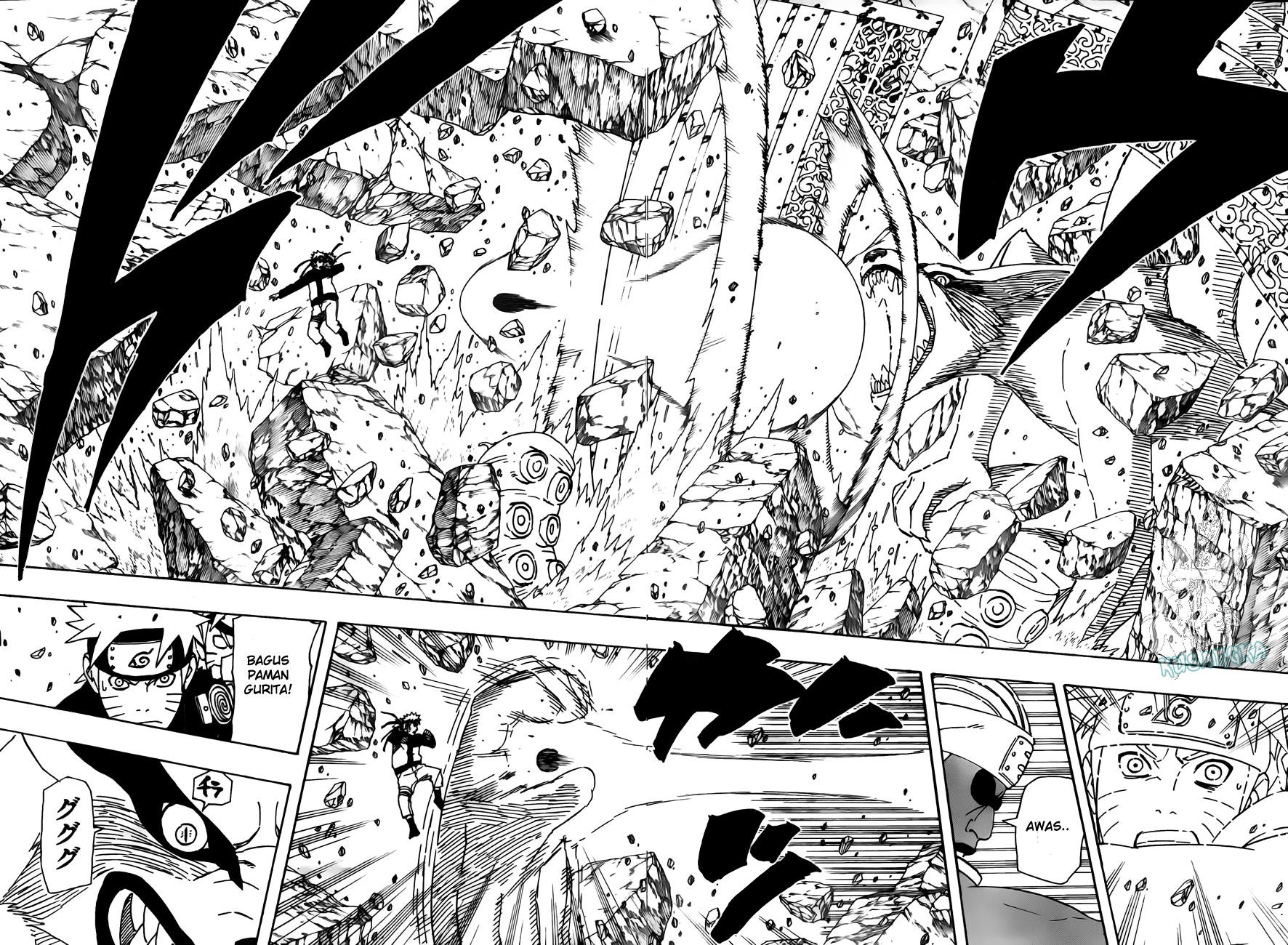Naruto Chapter 497 Gambar 3