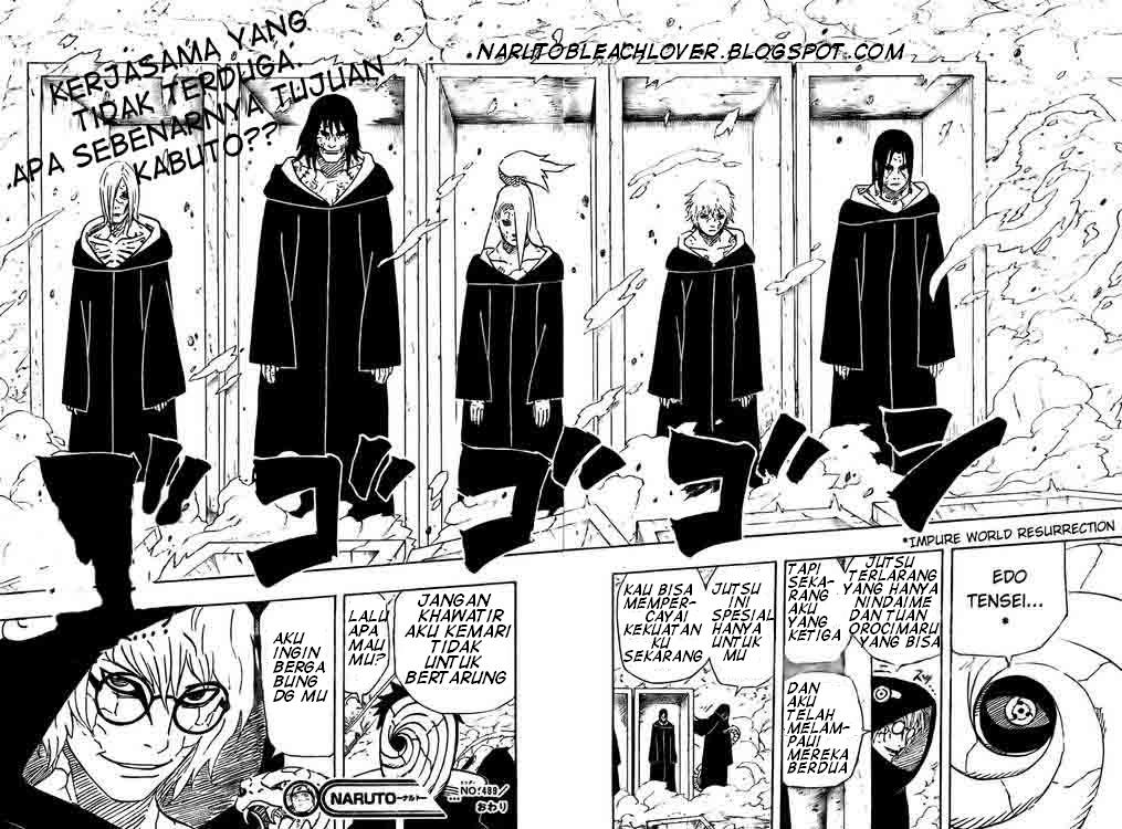 Naruto Chapter 489 Gambar 19