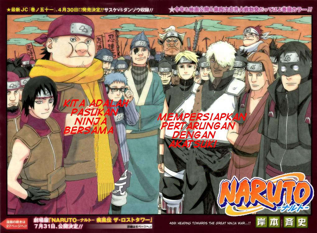 Naruto Chapter 489 Gambar 3