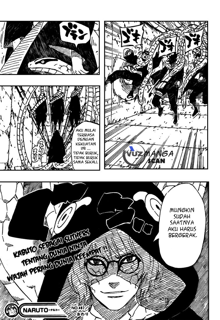 Naruto Chapter 487 Gambar 17