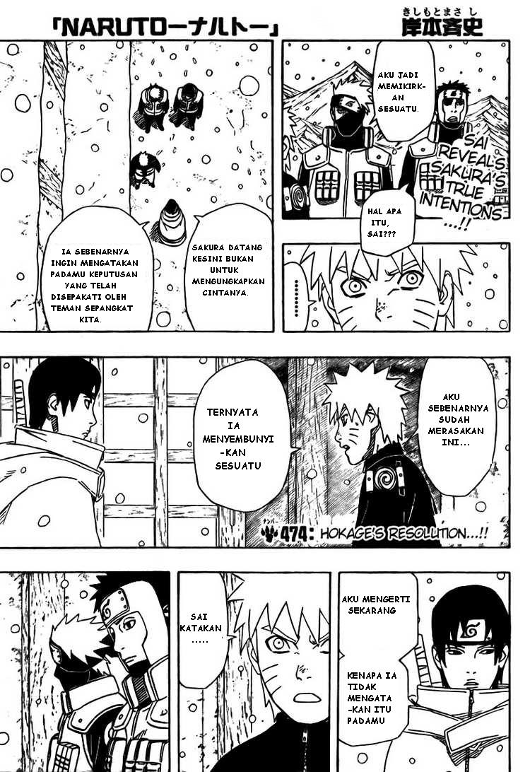 Baca Komik Naruto Chapter 474 Gambar 1