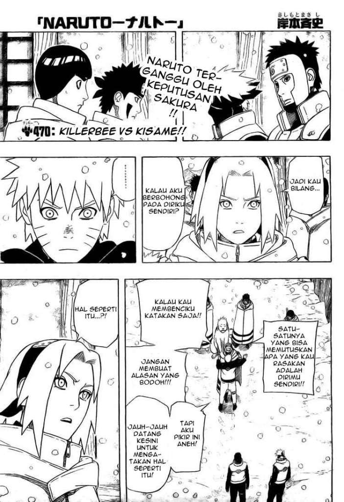 Baca Komik Naruto Chapter 470 Gambar 1
