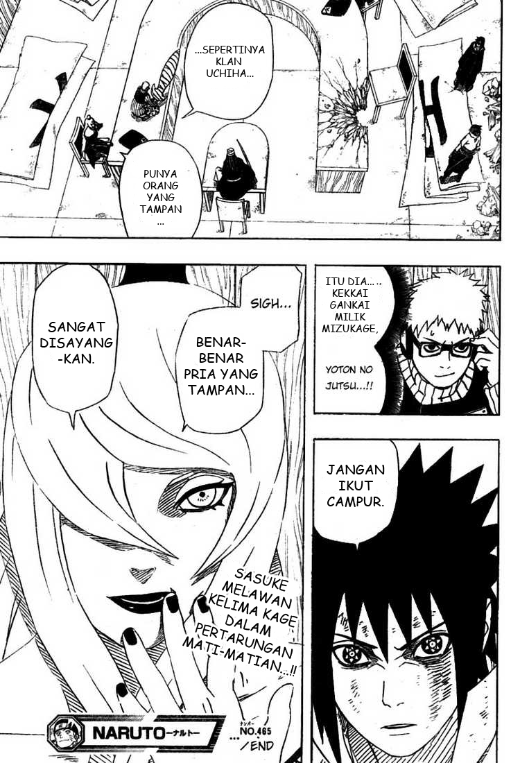 Naruto Chapter 465 Gambar 17