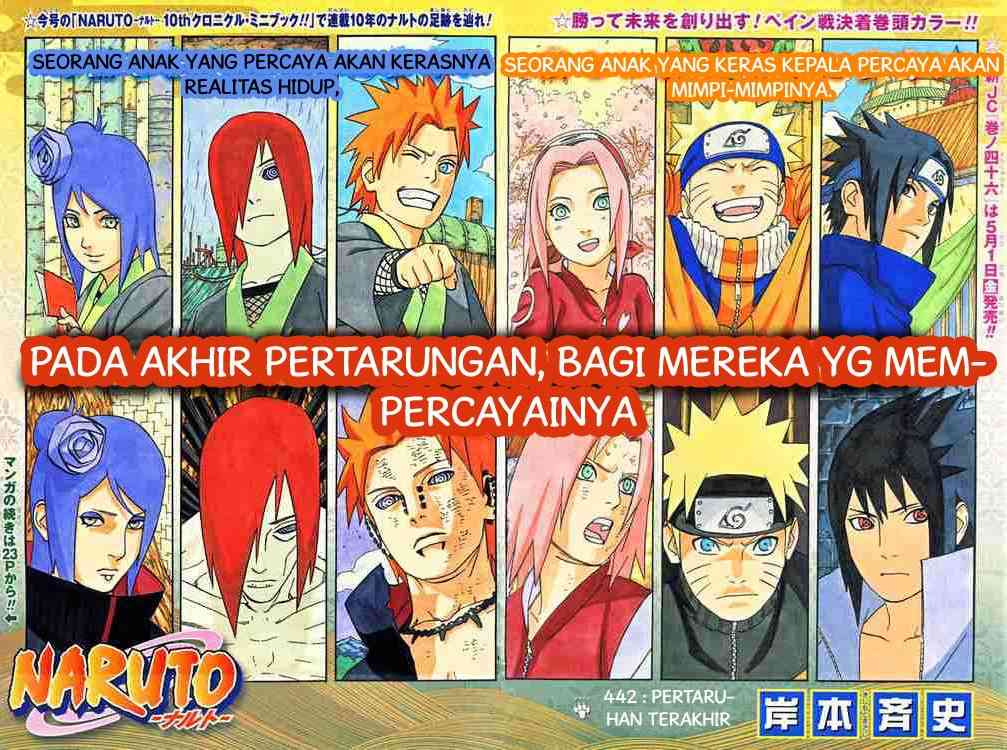 Baca  Naruto Chapter 442 Gambar 2