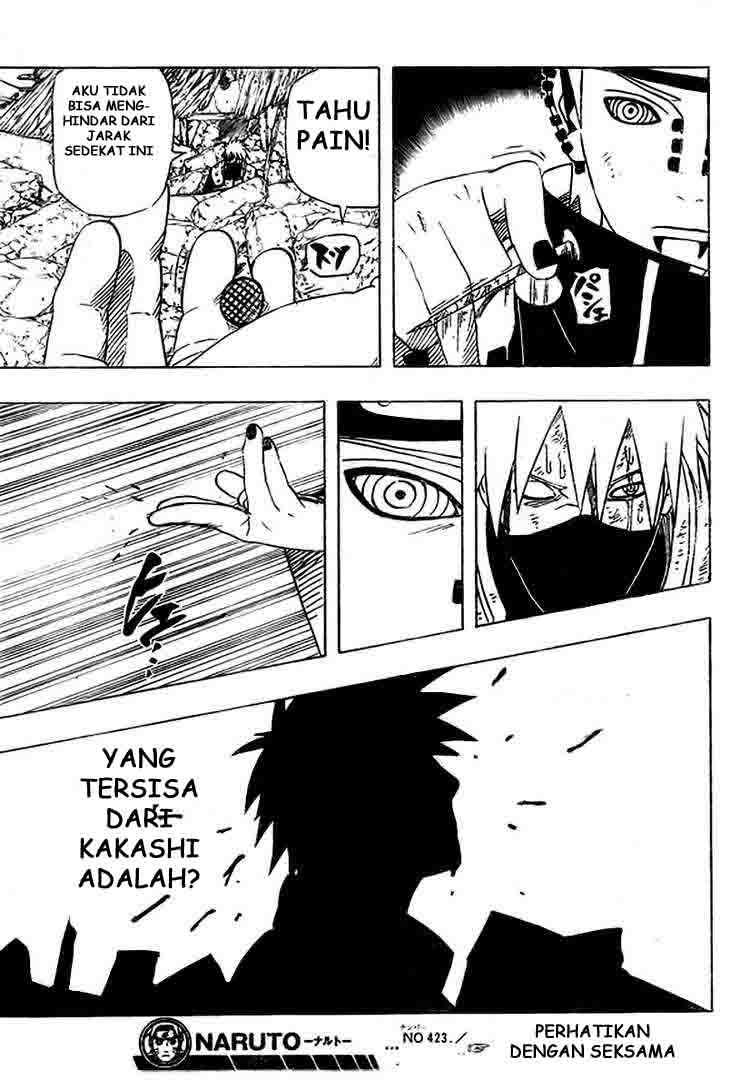 Naruto Chapter 423 Gambar 17