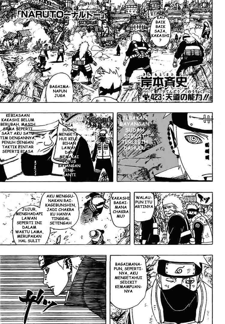 Baca Naruto Chapter 423 Gambar 2