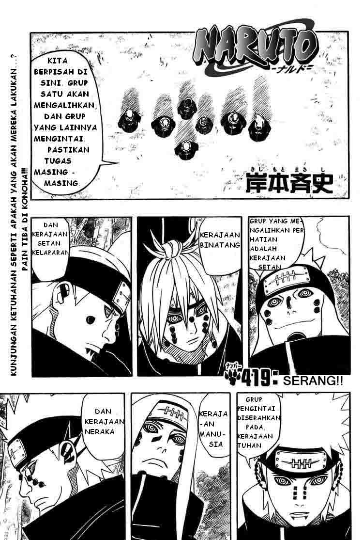 Baca  Naruto Chapter 419 Gambar 2