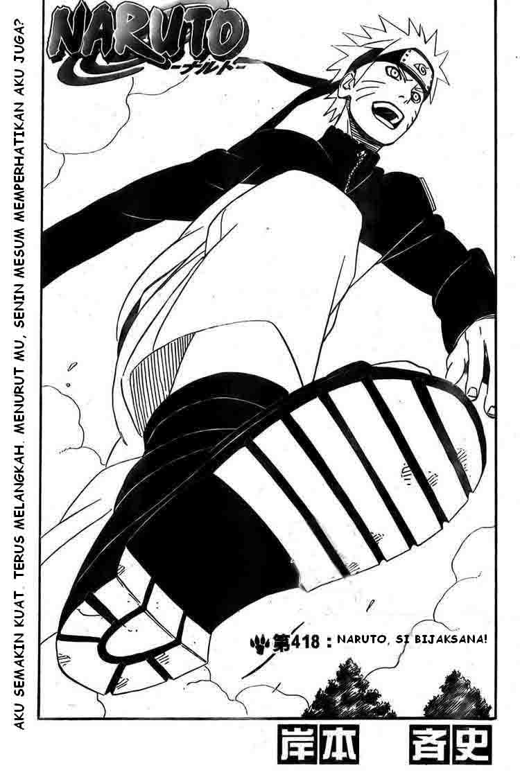 Baca  Naruto Chapter 418 Gambar 2