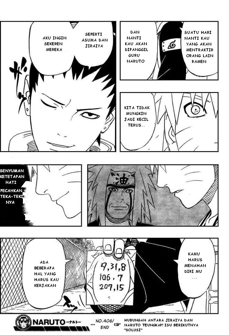Naruto Chapter 406 Gambar 18