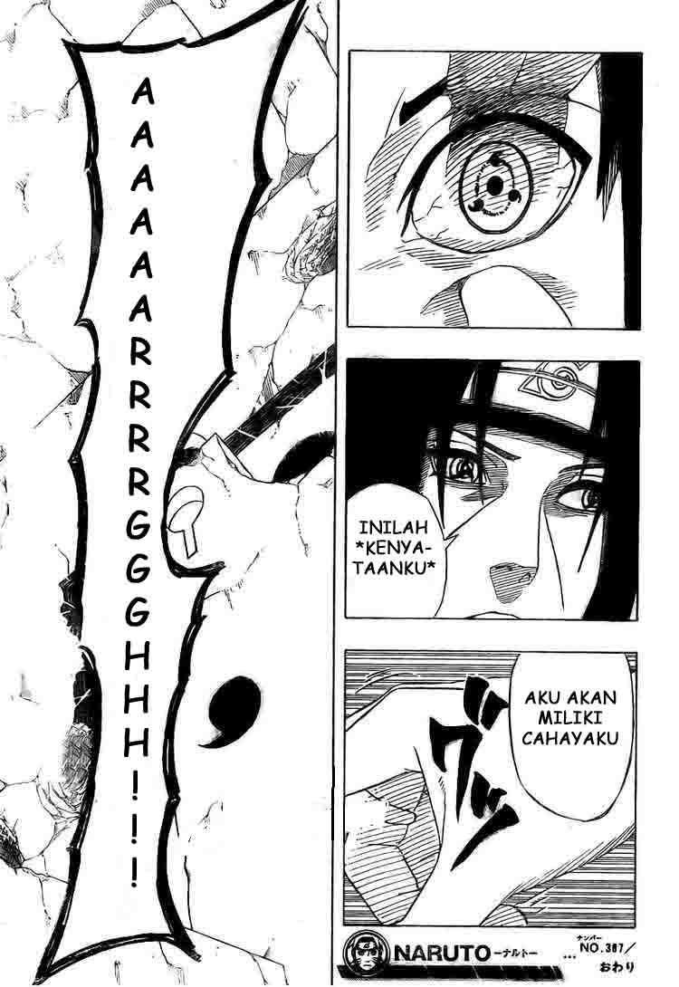Naruto Chapter 387 Gambar 17