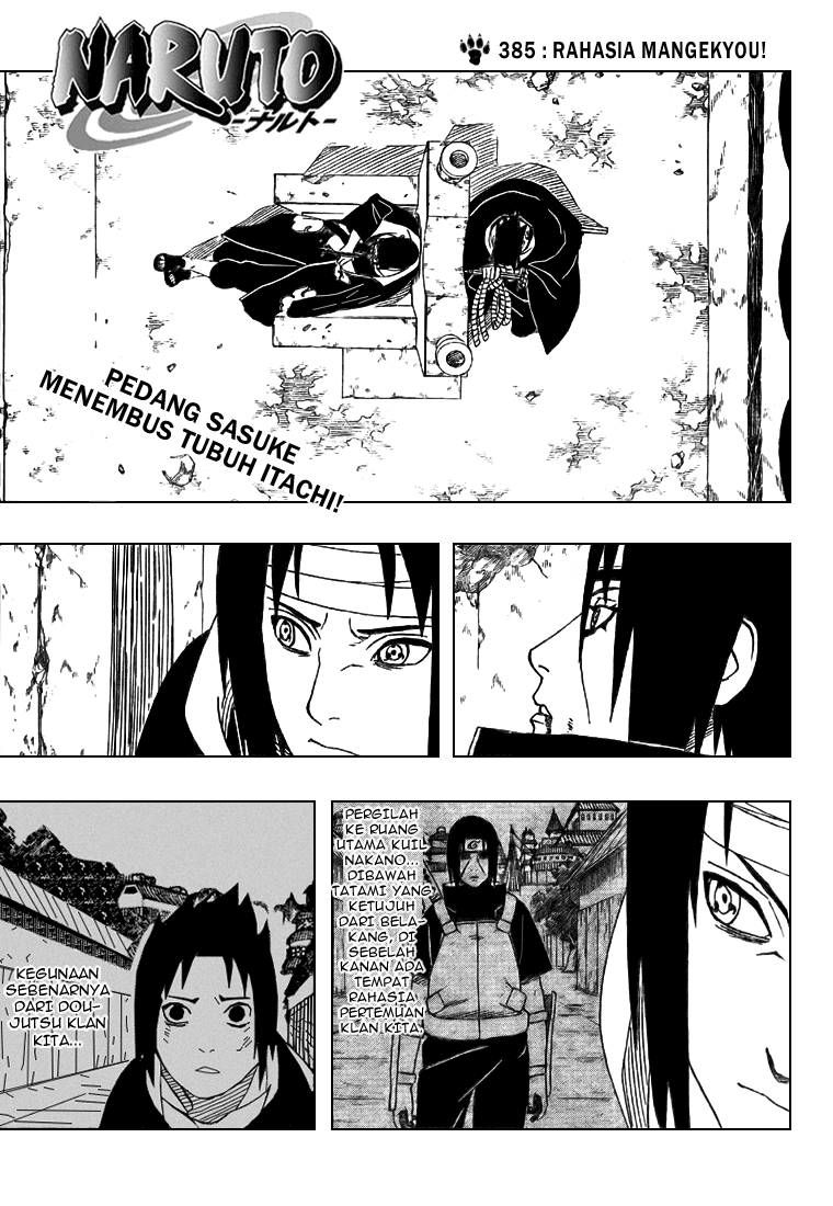 Baca Komik Naruto Chapter 385 Gambar 1