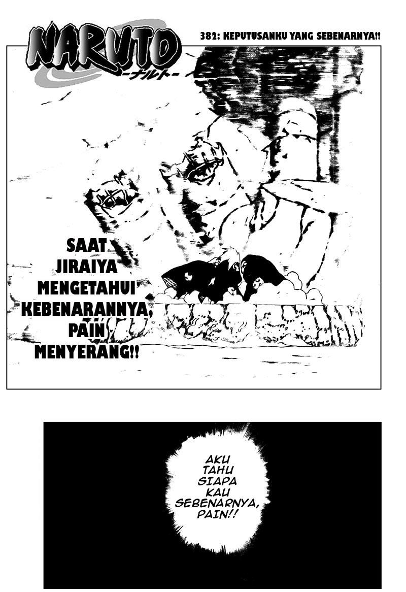 Baca Komik Naruto Chapter 382 Gambar 1