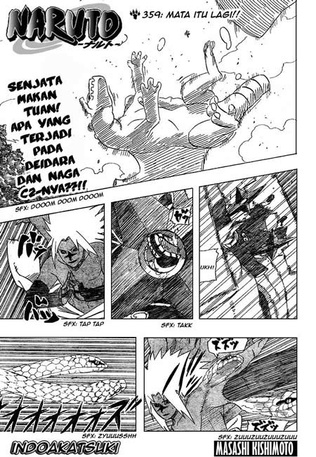 Baca Komik Naruto Chapter 359 Gambar 1