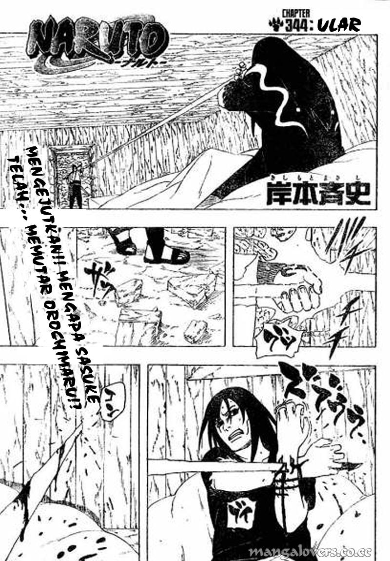 Baca Komik Naruto Chapter 344 Gambar 1
