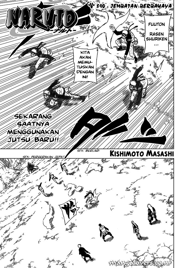 Baca Komik Naruto Chapter 340 Gambar 1