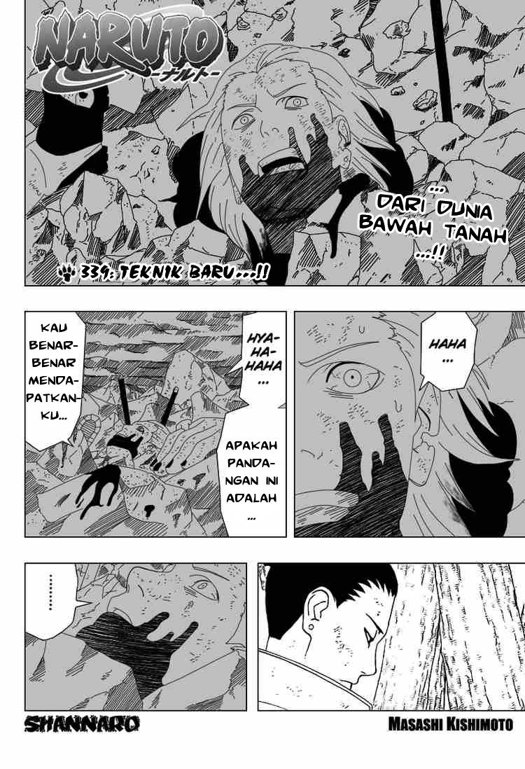 Baca  Naruto Chapter 339 Gambar 2
