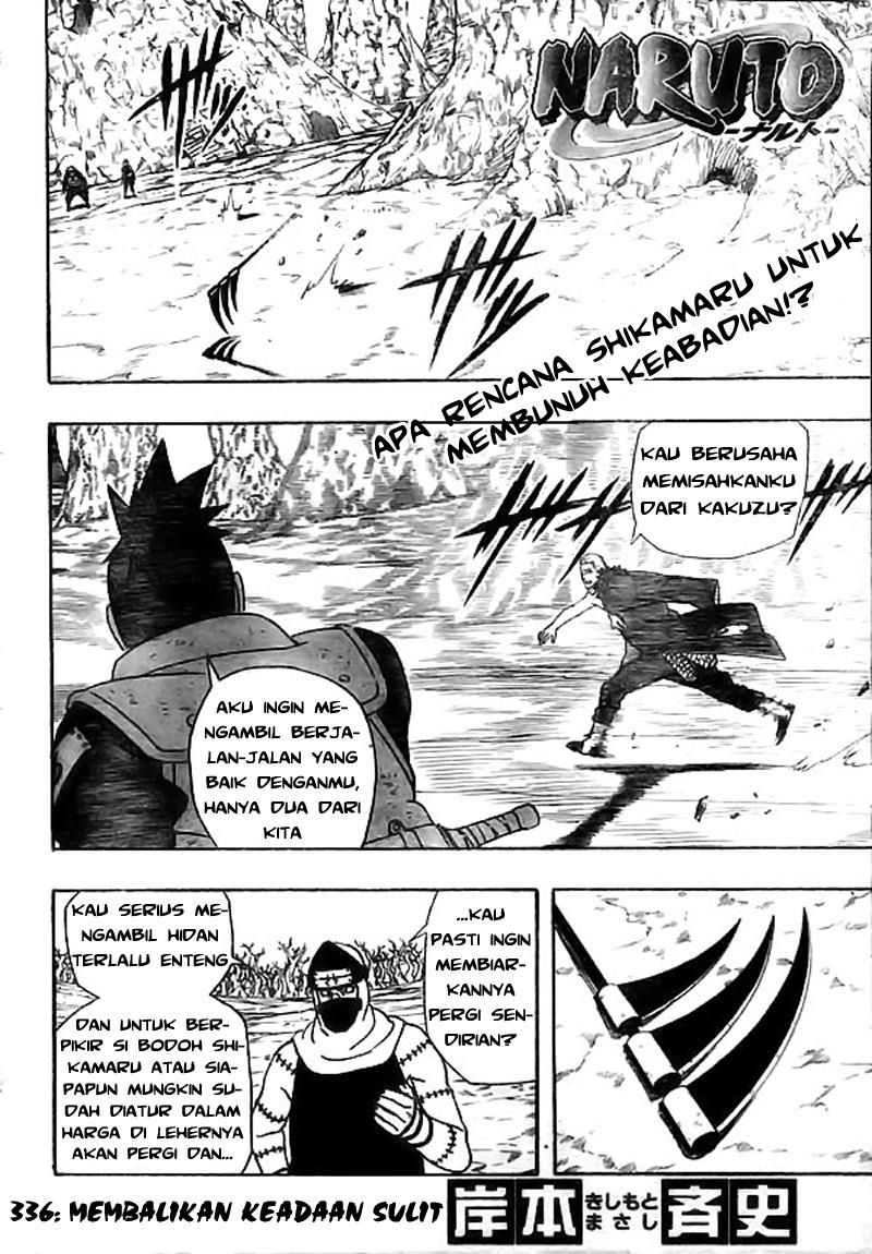 Baca  Naruto Chapter 336 Gambar 2