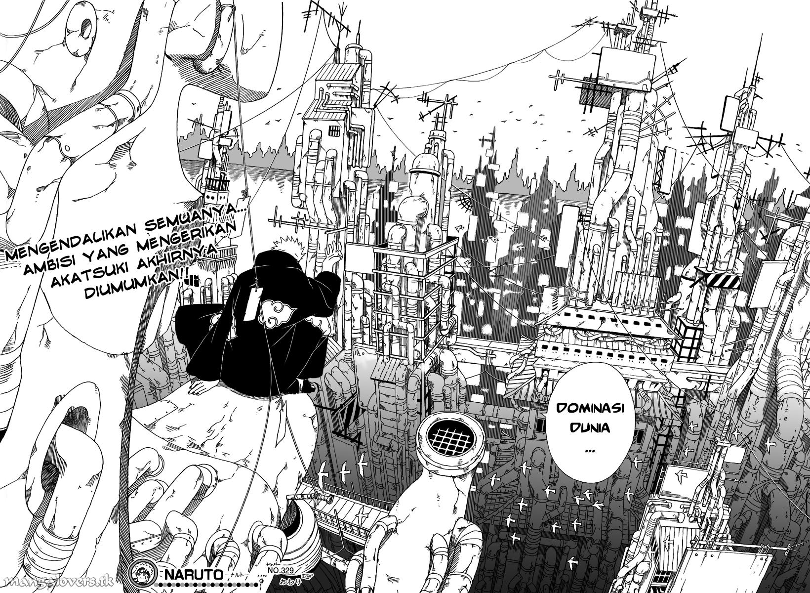 Naruto Chapter 329 Gambar 15