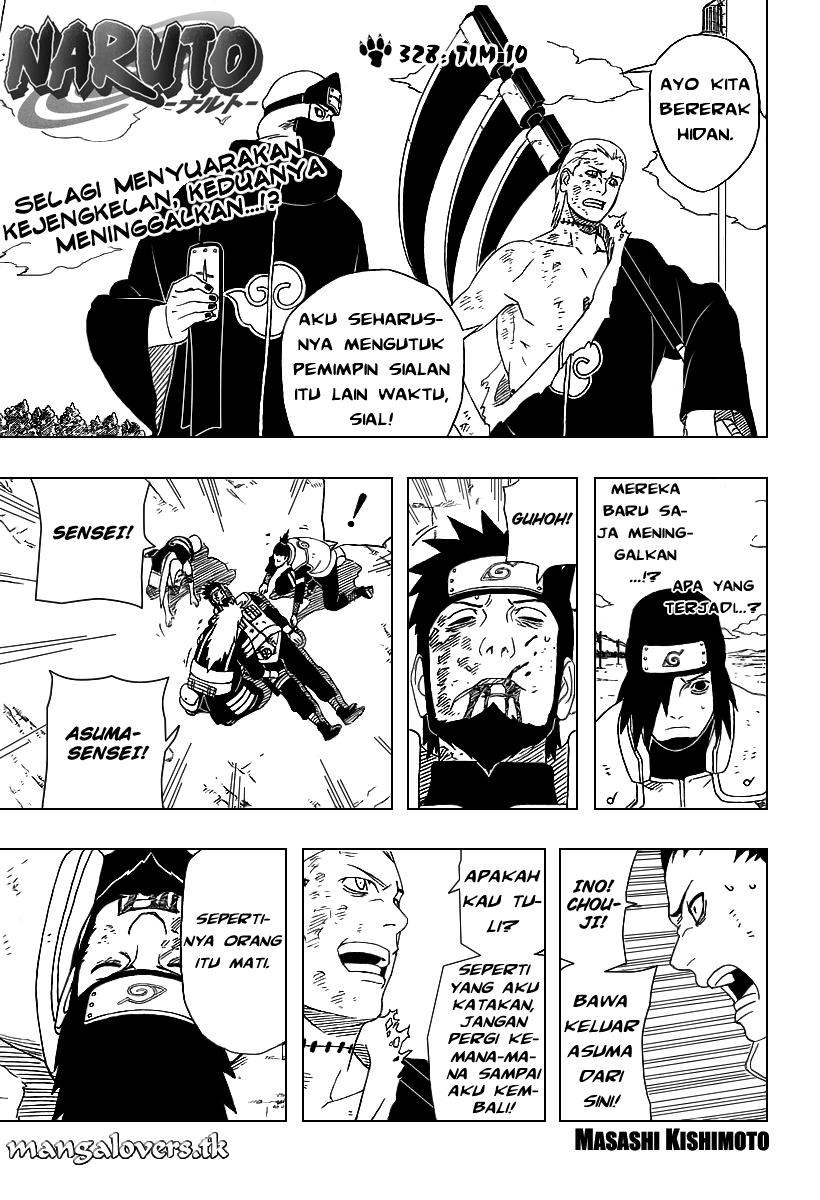 Baca Komik Naruto Chapter 328 Gambar 1