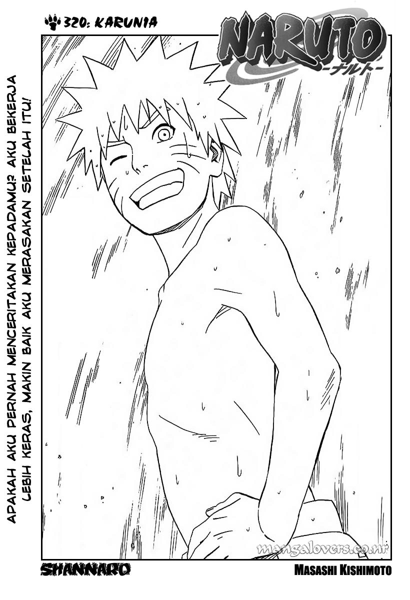 Baca Komik Naruto Chapter 320 Gambar 1