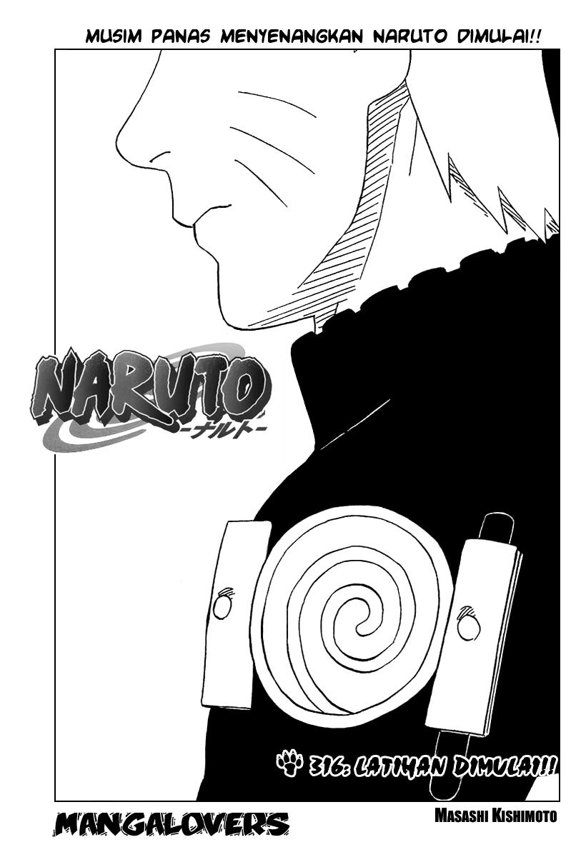 Baca Komik Naruto Chapter 316 Gambar 1