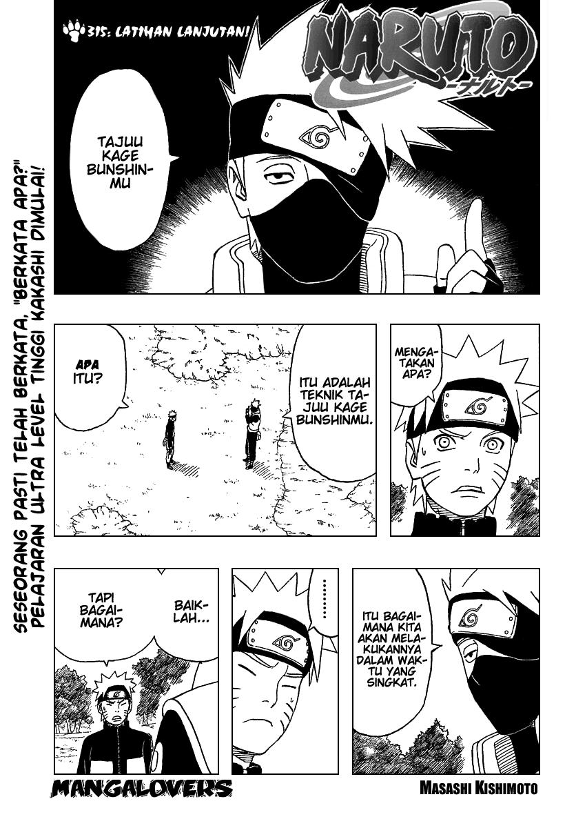 Baca Komik Naruto Chapter 315 Gambar 1
