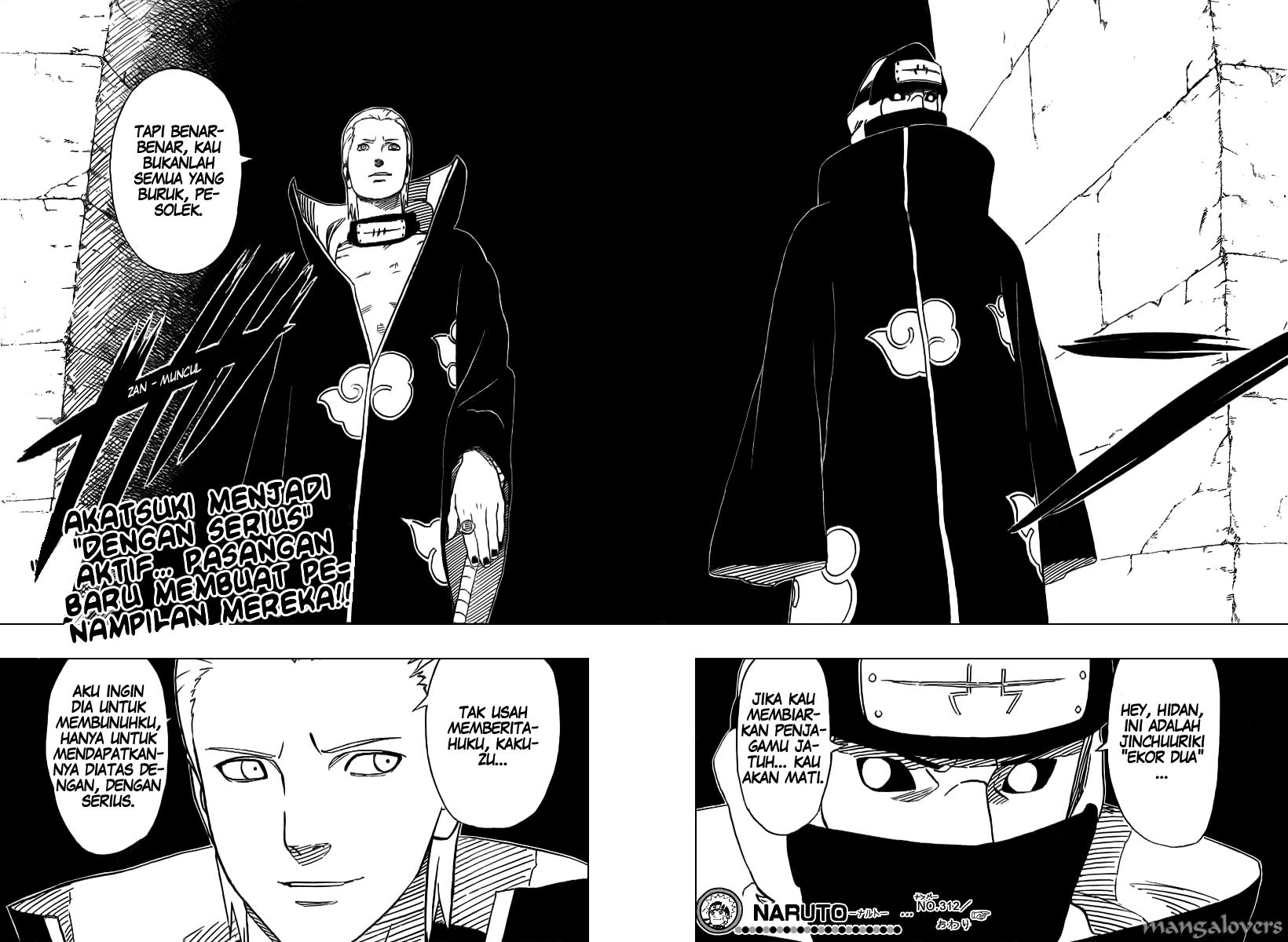 Naruto Chapter 312 Gambar 16