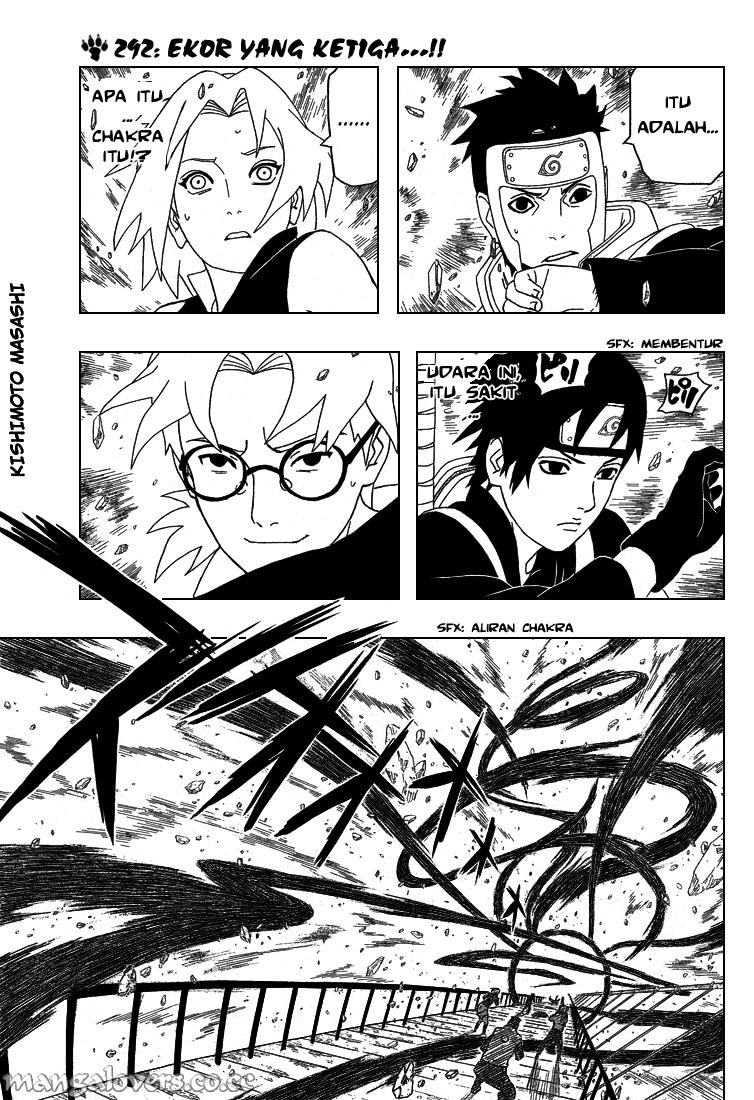 Baca Komik Naruto Chapter 292 Gambar 1