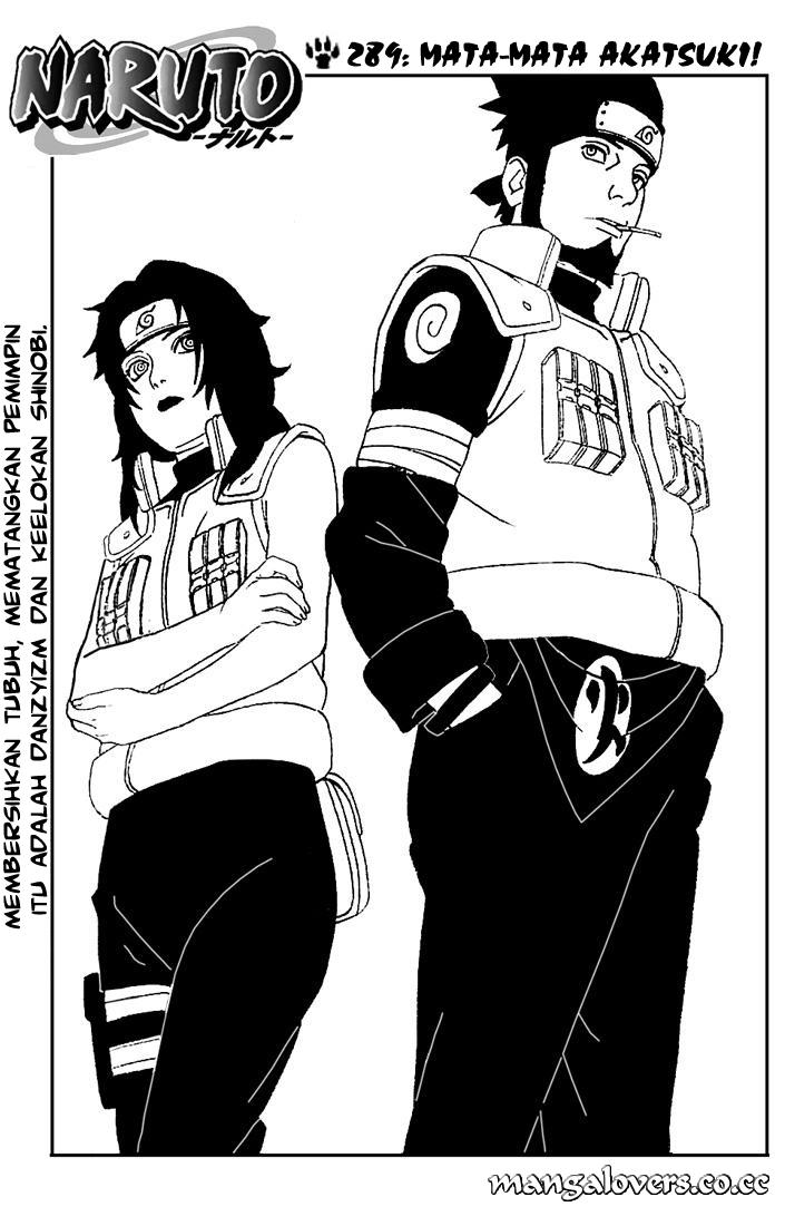 Baca Komik Naruto Chapter 289 Gambar 1