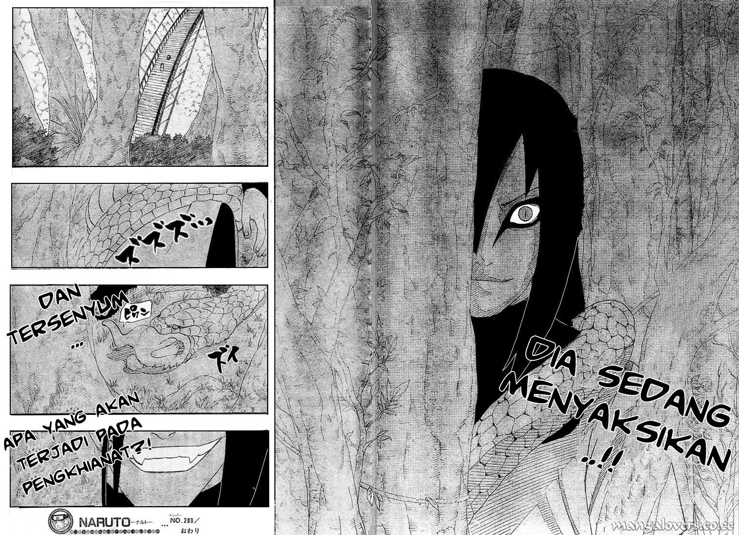 Naruto Chapter 289 Gambar 16