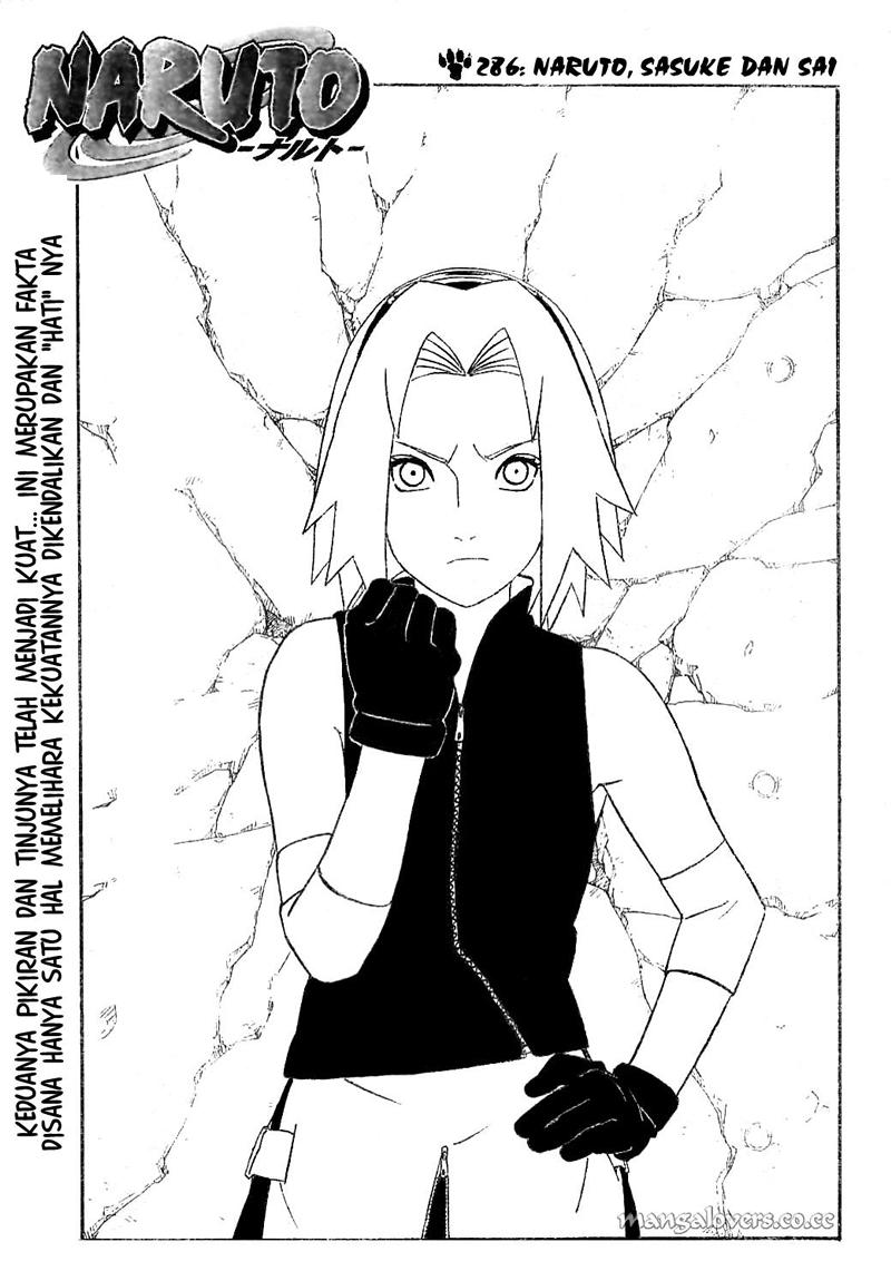 Baca Komik Naruto Chapter 286 Gambar 1