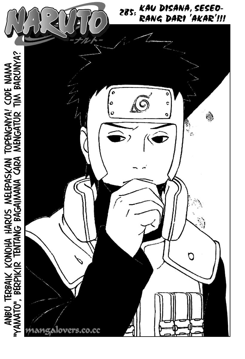 Baca Komik Naruto Chapter 285 Gambar 1